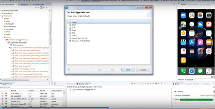 test suite